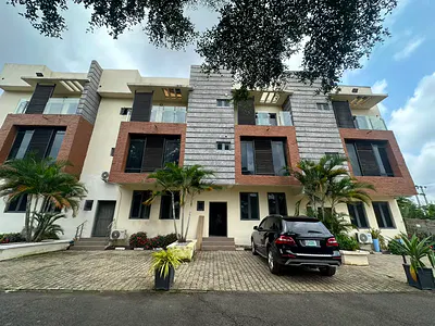 Standard 4 Bedroom Terrace Duplex with BQ — Guzape District, Abuja