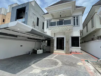 Luxurious 5 Bedroom Fully Detached Duplex with BQ — Osapa London, Lekki, Osapa, Lekki, Lagos