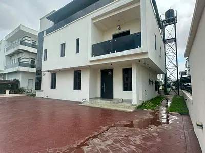 New Built 5 Bedroom Detached Duplex with BQ — Victory Park Estate, Osapa, Lekki, Lagos