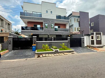 Newly Built 4 Bedrooms Semi Detached Duplex with BQ — GRA, Ogudu, Lagos
