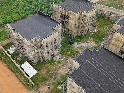 Fenced Dry 4 Plots of Land Facing Major Road — Beside Timeless Beach Resort, Okun-Ajah, Ajah, Lagos
