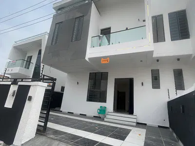 Brand New 4 Bedroom Duplex with a Room BQ — Lekki Palm City Estate, Ajah Lekki Lagos, Ajah, Lagos