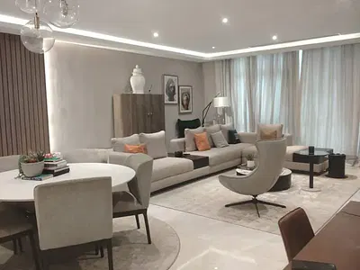 A Furnished 3 Bedroom Apartment with a Room BQ — Ikoyi, Lagos