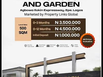 Dry Residential Land with Flexible Payment Plan — Maverick Court Itokin Express Way, Agbowa, Ikorodu, Lagos