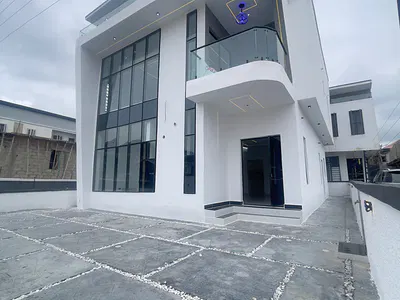 Massive Luxury 4 Bedroom Fully Detached Duplex with BQ — Sangotedo Before Shoprite, Sangotedo, Ajah, Lagos