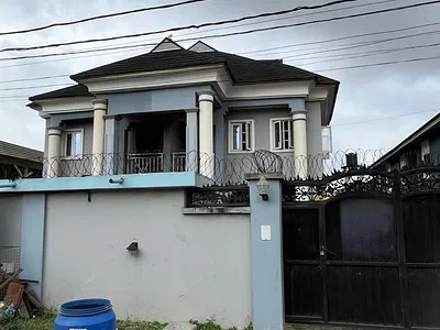 Fairly Used 4 Bedroom Semi Detached Duplex — Ogba, Ikeja, Lagos