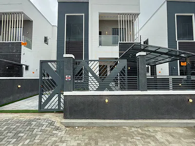 4 Bedroom & BQ Fully Detached Duplex — 22B Road 4, Captain Court, Lekki Palm City Estate, Ajah, Lagos