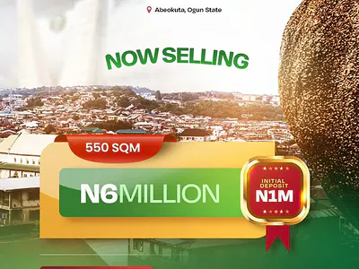 550SQM Residential Land — Abeokuta South, Ogun