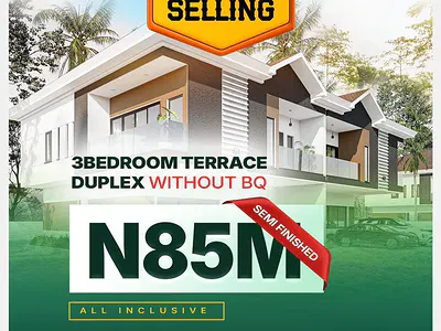 3 Bedroom Terraced Duplex — Richland Garden, Bogije, Ibeju Lekki, Lagos