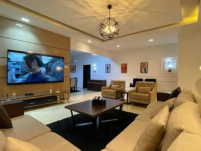 3 Bedroom Furnished Apartment with BQ and Swimming Pool — Parkview, Ikoyi, Lagos