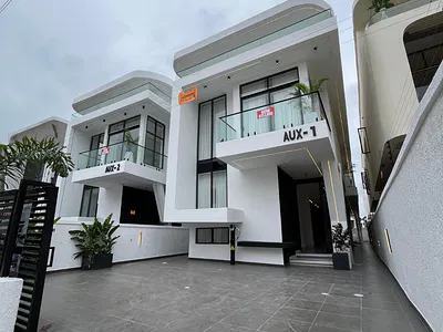 5 Bedroom Semi-Detached Duplex with Enclosed Pool & BQ — Orchid Road, Lekki, Lagos