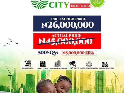 500 SQM Residential Land — Labor City Scheme, Coastal Road, Ibeju Lekki, Lagos