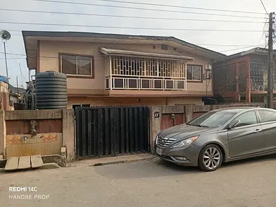 Block of 4 Flats — Off Omilani Road,, Ijesha, Surulere, Lagos