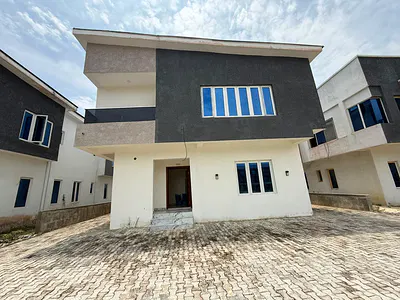 4 Bedroom Detached Duplex with BQ with Excellent Facility — Orchid Road, Lekki, Lagos