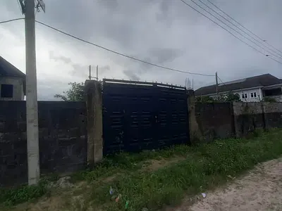 1 Plot of Dry, Fenced and Gated Land — Ogombo, Ajah, Lagos