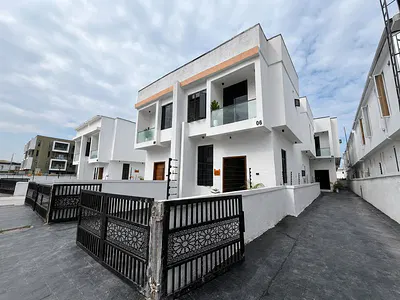 4 Bedroom Semi-Detached Duplex with BQ — Ikota, Lekki, Lekki, Lagos