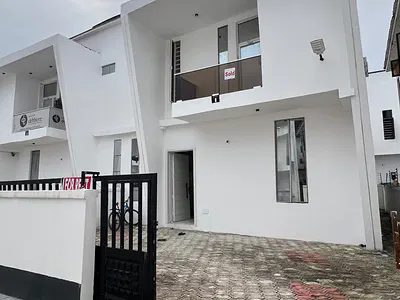 Corner Piece 4 Bedroom Terraced Duplex with BQ — Lekki, Lagos