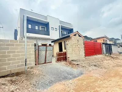 Lovely Built 4 Bedroom Semi-Detached Duplex with BQ — Ilupeju, Lagos