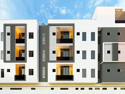 2 Bedroom Luxury Apartment with Solar Power — Surulere, Lagos