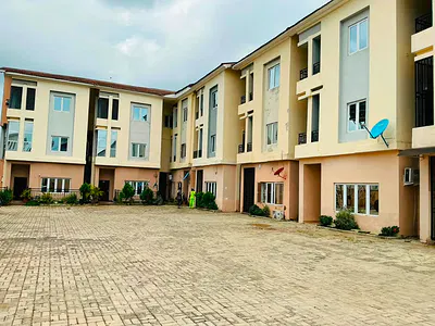 4 Bedroom Terrace Duplex with BQ — Guzape District, Abuja