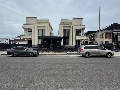 5 Bedroom Fully Detached Duplex with Cinema, Pool & Rooftop Lounge — Royal Garden Estate, Ajah, Lagos