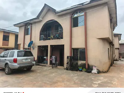 4 Units of 3 Bedroom Flat, Fenced Round and Gated, Floored Compound, — Off Isuti Road, Egan, Igando, Lagos State., Igando, Ikotun, Lagos
