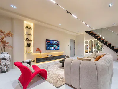 Luxury 2 Bedroom Furnished Maisonette with Swimmingpool and Gymnasium — Lekki, Lagos