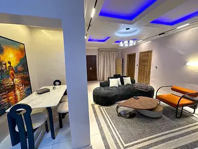 2 Bedroom Minimalist Apartment with Housekeeping Services and Ac — Ikoyi, Lagos