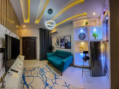 Fully Furnished 1 Bedroom Flat — Lekki, Lagos