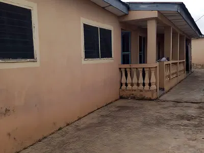 2 Units of 2 Bedroom with a Unit of Room & Palour with a Shop — Olosan Bus Stop, Alakia, Ibadan, Oyo