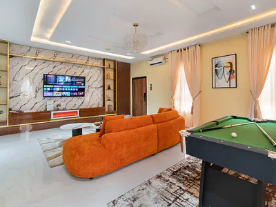 2 Bedroom Furnished Apartment with Pool and Gym — Meadow Hall Way, Ikate, Lekki, Lagos