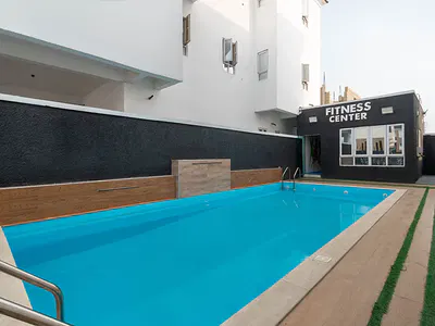 1 Bedroom Furnished Apartment with Pool and Gym — Meadow Hall Way, Ikate, Lekki, Lagos