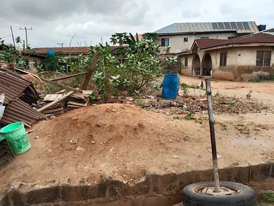 Commercial 2 Plots of Land — Facing Magboro Road, Magboro, Ogun
