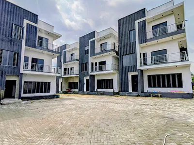 Newly Built Automated 5 Bedroom Terraced Duplex with BQ — By Nizamiye Hospital, Karmo, Abuja