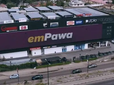 Purple Maryland Mall with Biggest Led Advertising Screen in Africa — Purple Maryland Mall, Maryland, Lagos