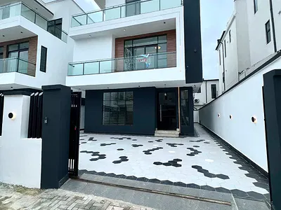 5 Bedroom Detached Duplex with BQ — Chevron, Lekki, Lekki, Lagos