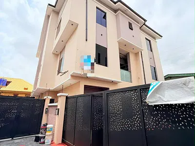 Magnificently Built 4 Bedroom Semi Detached Duplex with a Room BQ — GRA Phase 1, Magodo, Lagos