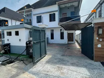 4 Bedroom Semi-Detached Duplex with Excellent Facility — Chevron, Lekki, Lagos