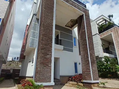 Brand New 5 Bedroom Semi Detached Duplex with a Room BQ — Guzape Abuja Diplomatic Zone, Guzape District, Abuja