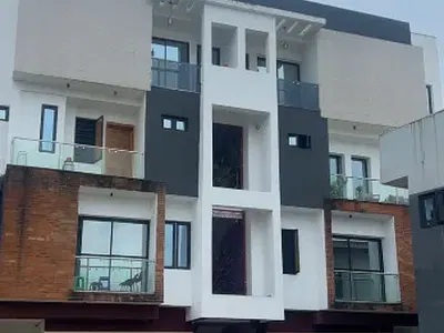 4 Bedroom Terraced House with a Room BQ with Fitted Kitchen — Ikoyi, Lagos