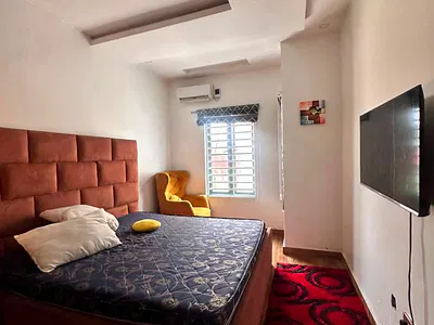 Furnished & Serviced 2 Bedroom Apartment in Serene Environment — Lekki, Lagos
