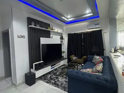 Fully Furnished 2 Bedroom Flat with 24-Hours Power — Peter Odili Road, Trans Amadi, Port Harcourt, Rivers