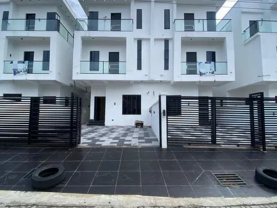 Stunning 5 Bedroom Semi Detached Duplex with Boys Quarters — Ikota, Lekki, Lagos