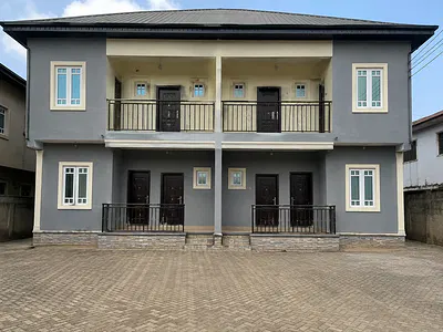 4-Unit Block of Flats with Cofo — College Road Adekoya Estate, Ifako, Agege, Lagos