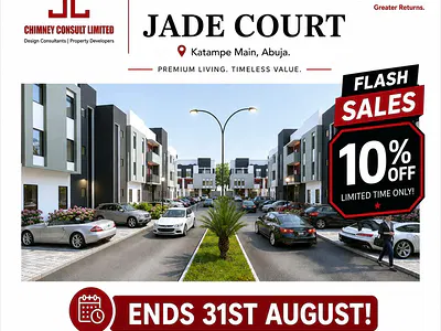 Premium Off-Plan 3 Bedroom Apartment — Jade Court, Katampe, Abuja