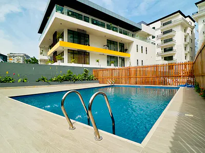 Luxury 2 Bedroom Apartment with BQ — Lekki Phase 1, Lekki, Lagos