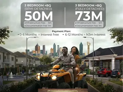 Luxury 3 Bedroom Fully Detached Bungalow — Haven Court Mowe Town, Mowe Town, Ogun