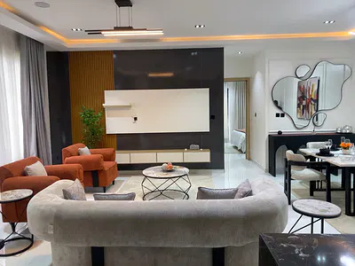 Gorgeous 2 Bedroom Apartment with a Pool, and Elevator — Lekki, Lagos