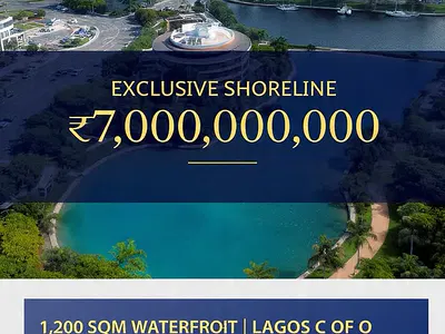 1200 SQM Waterfront Residential Land — Shoreline Estate, Ikoyi, Lagos