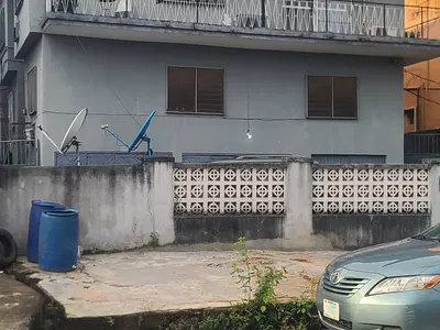 Block of 4 Flats with Garages and Shop — Atiba Osborne Street, Mende, Maryland, Lagos